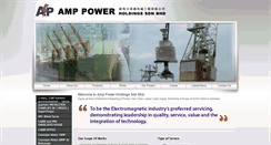 Desktop Screenshot of amppower2u.com